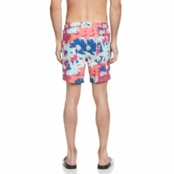 Original Penguin Abstract Floral Swim Shorts 2 Original Penguin Abstract Floral Swim Shorts -Original Penguin Shop Abstract Floral Swim Shorts Original Penguin 3