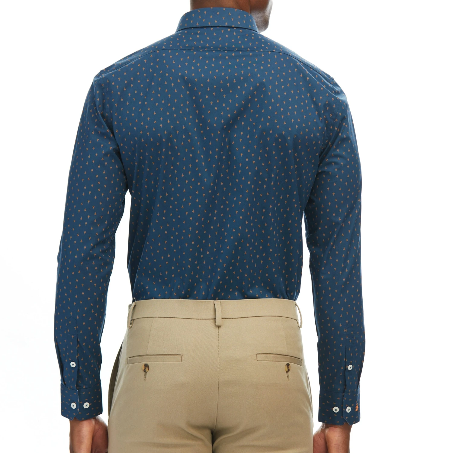 Amberglow Gold Print Button Down Original Penguin Amberglow Gold Print Button Down -Original Penguin Shop Amberglow Gold Print Button Down Original Penguin 3 scaled