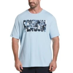 Original Penguin Big & Tall Cotton Jersey Graphic Tee