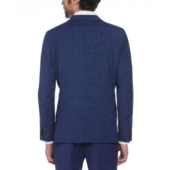 Original Penguin Blue Glen Plaid Wool Blend Two-Piece Suit -Original Penguin Shop Blue Glen Plaid Wool Blend Two Piece Suit Original Penguin 3