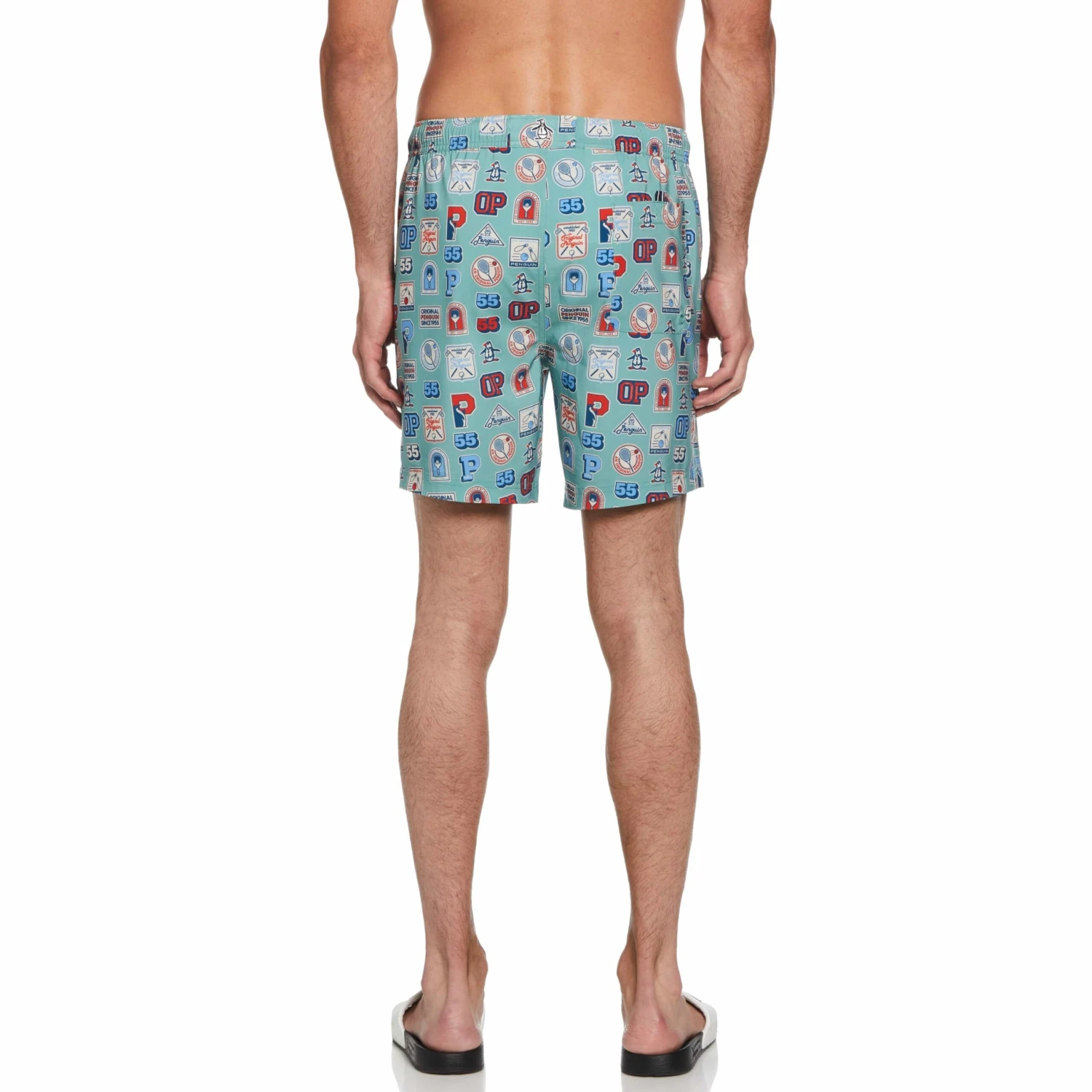 Collegiate Print Swim Shorts Original Penguin Collegiate Print Swim Shorts -Original Penguin Shop Collegiate Print Swim Shorts Original Penguin 3 scaled