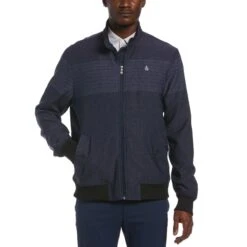 Original Penguin Dobby Golf Jacket 4 Original Penguin Dobby Golf Jacket -Original Penguin Shop Dobby Golf Jacket Original Penguin 5