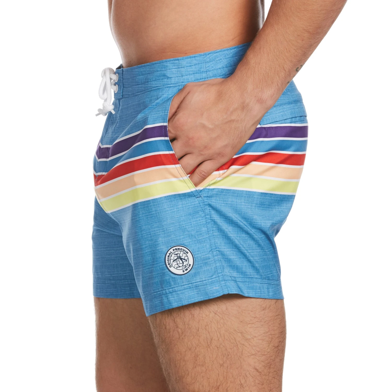 Engineered Stripe Box Swim Short Original Penguin Engineered Stripe Box Swim Short -Original Penguin Shop Engineered Stripe Box Swim Short Original Penguin 3 scaled
