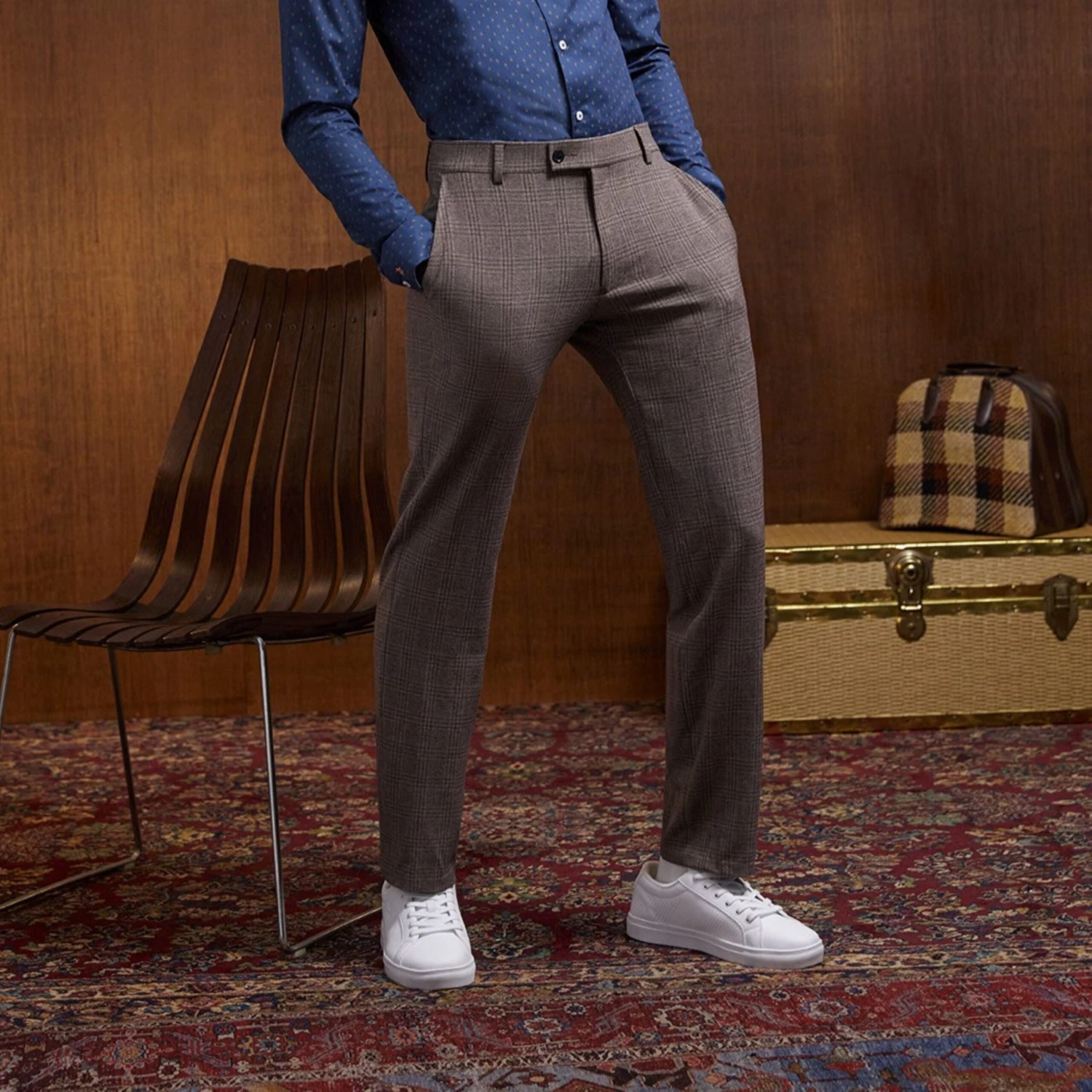 Fiber Dyed Plaid Dress Pant Original Penguin Fiber Dyed Plaid Dress Pant -Original Penguin Shop Fiber Dyed Plaid Dress Pant Original Penguin 2 scaled