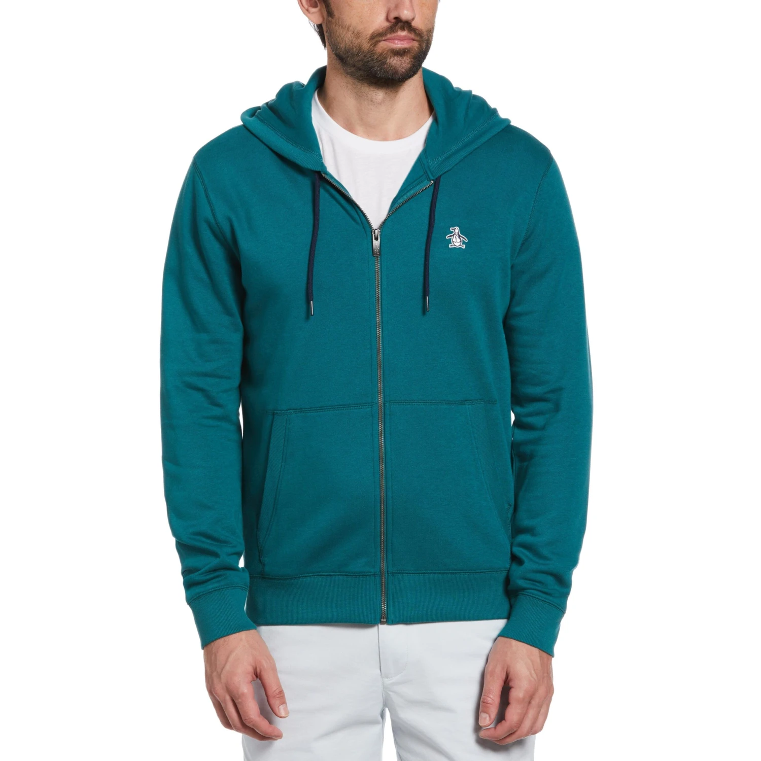 Full Zip Back Logo Hoodie Original Penguin Full Zip Back Logo Hoodie -Original Penguin Shop Full Zip Back Logo Hoodie Pacific Original Penguin 2 scaled