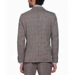 Original Penguin Grey Glenn Plaid Wool Blend Two Piece Suit -Original Penguin Shop Grey Glenn Plaid Wool Blend Two Piece Suit Original Penguin 3