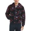 Original Penguin Leaf Print Sherpa Hoodie
