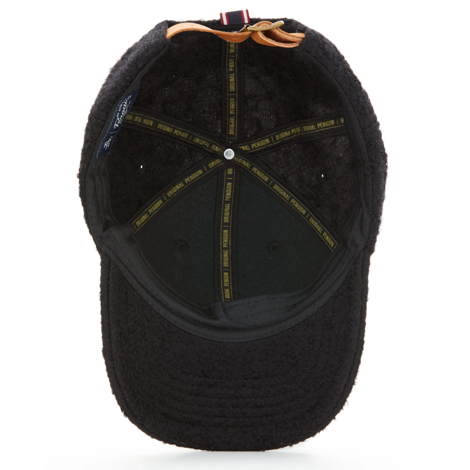 Leather Patch Baseball Cap Original Penguin Leather Patch Baseball Cap -Original Penguin Shop Leather Patch Baseball Cap Blk Original Penguin 3 scaled