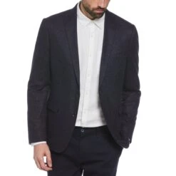 Original Penguin Navy Linen Wool Blend Knit Blazer -Original Penguin Shop Navy Linen Wool Blend Knit Blazer Original Penguin 3 7c407267 349f 4a47 8159 a8608f5aad72