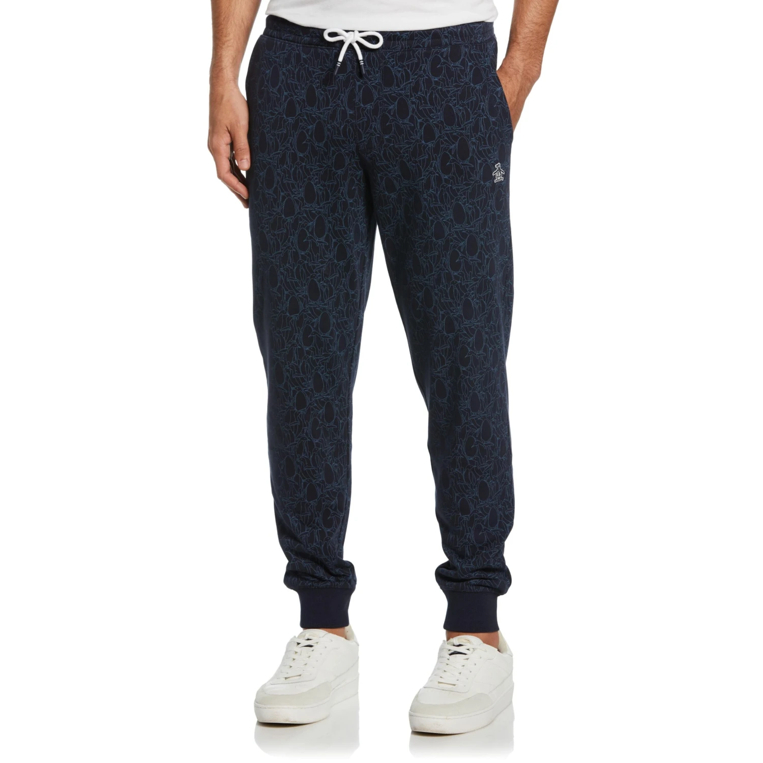 Pete Print Jogger Original Penguin Pete Print Jogger -Original Penguin Shop Pete Print Jogger Dark Sapphire Original Penguin scaled