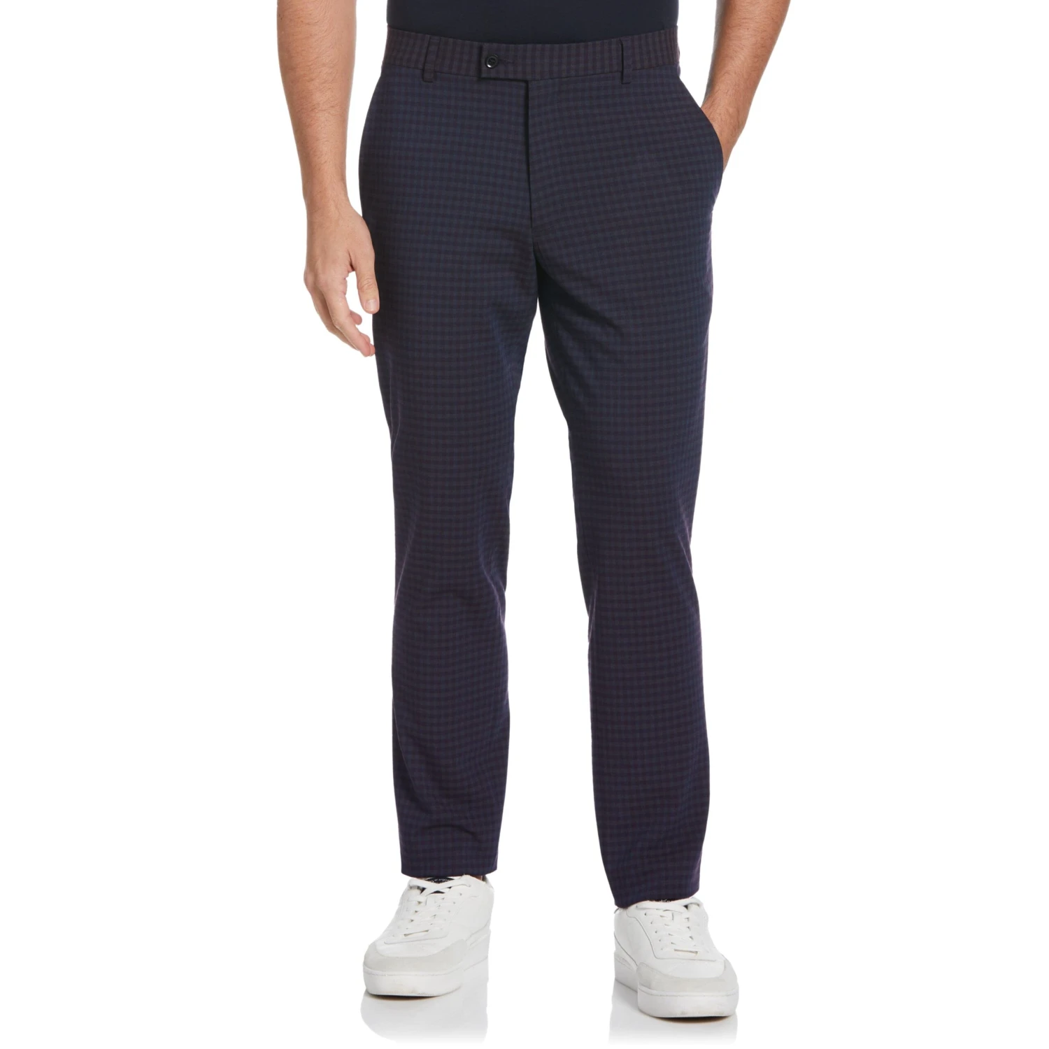 Plaid Dress Pant Original Penguin Plaid Dress Pant -Original Penguin Shop Plaid Dress Pant Heather Plum Original Penguin scaled