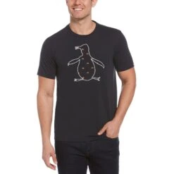 Original Penguin Pride Rainbow Fill Pete Tee 2 Original Penguin Pride Rainbow Fill Pete Tee -Original Penguin Shop Pride Rainbow Fill Pete Tee Original Penguin 3