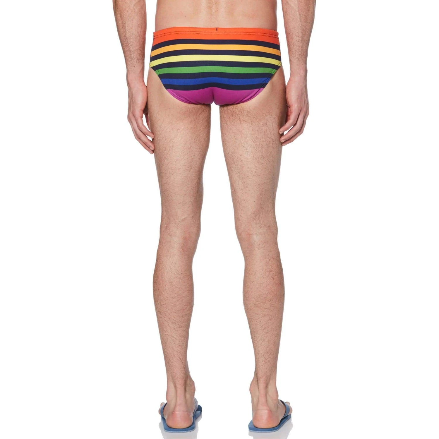 Pride Rainbow Stripe Swim Brief Original Penguin Pride Rainbow Stripe Swim Brief -Original Penguin Shop Pride Rainbow Stripe Swim Brief Original Penguin 2