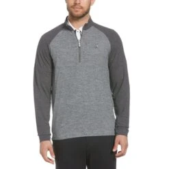 Original Penguin Quarter Zip Lightweight Golf Pullover