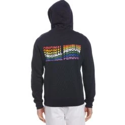 Original Penguin Rainbow Pete Pride Hoodie -Original Penguin Shop Rainbow Pete Pride Hoodie Original Penguin 4