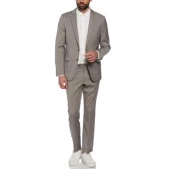 Original Penguin Sandstone Wool Blend Two Piece Suit