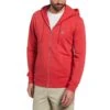 Original Penguin Sticker Pete Full Zip Fleece Hoodie