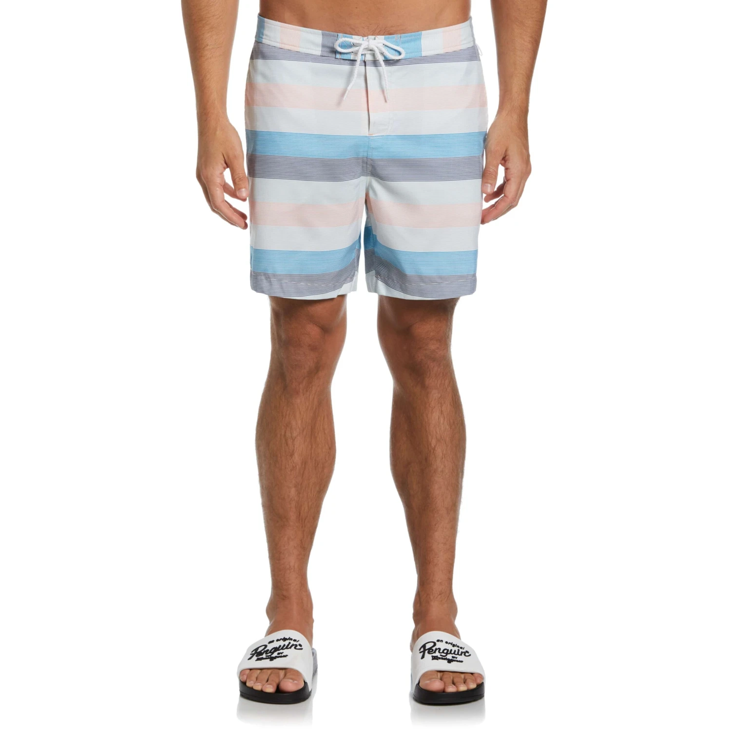 Stripe Swim Short Original Penguin Stripe Swim Short -Original Penguin Shop Stripe Swim Short Impatiens Pink Original Penguin 7624590e 3a7f 4853 bd78 3e3006749579 scaled