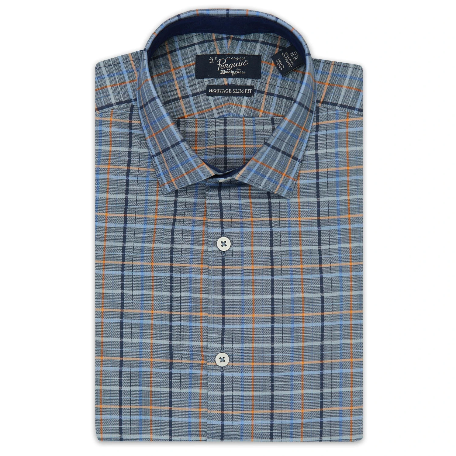 Thin Plaid Button Down Original Penguin Thin Plaid Button Down -Original Penguin Shop Thin Plaid Button Down Original Penguin 2 scaled