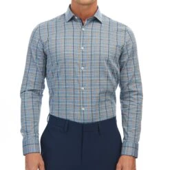 Original Penguin Thin Plaid Button Down