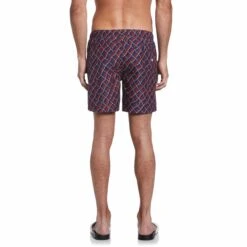 Original Penguin Wavy Net Print Swim Short -Original Penguin Shop Wavy Net Print Swim Short Original Penguin 3