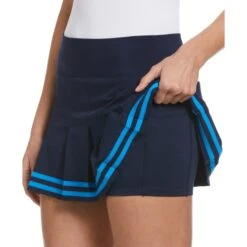 Original Penguin Women's 13" Contrast Pleated Tennis Skort -Original Penguin Shop Womens 13 Contrast Pleated Tennis Skort Original Penguin 3