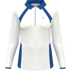 Original Penguin Women's 1/4 Zip Color Block Golf Jacket