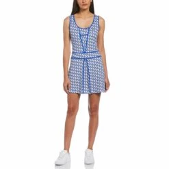 Original Penguin Women's Allover Printed Parrot Golf Dress