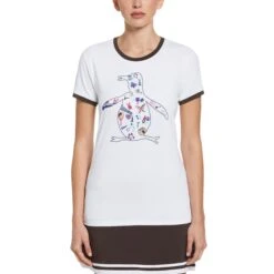 Original Penguin Women's Icon Pete Performance Tennis Tee