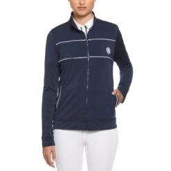Original Penguin Women's Performance Track Style Tennis Jacket