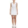 Original Penguin Women's V-Neck Short Sleeves Tennis Dress
